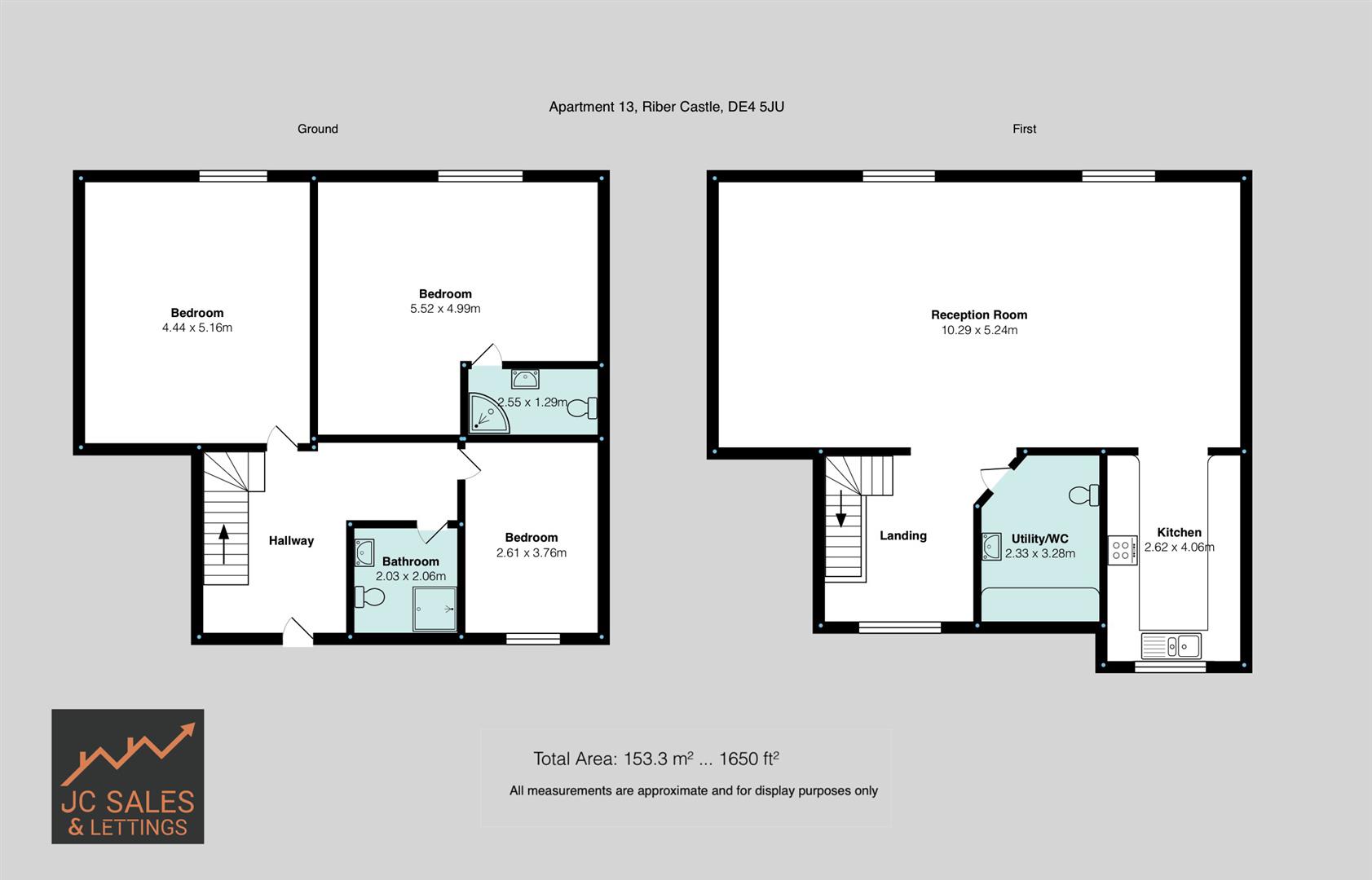 Riber Castle, Riber, Matlock Floorplan